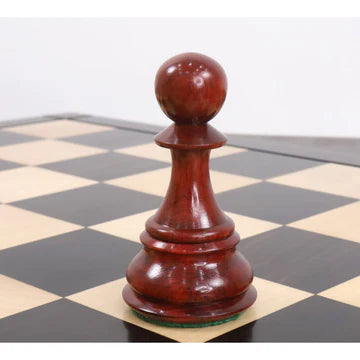 6.3" Jumbo Pro Staunton Luxury Chess Set - Chess Pieces Only - Golden Rosewood & Boxwood