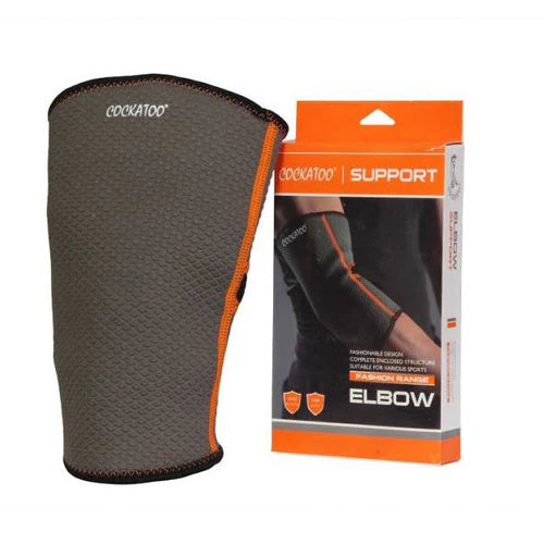 Gamma Fitness Elbow Support - Neoprene Tennis and Gym Elbow Band for Pain Relief