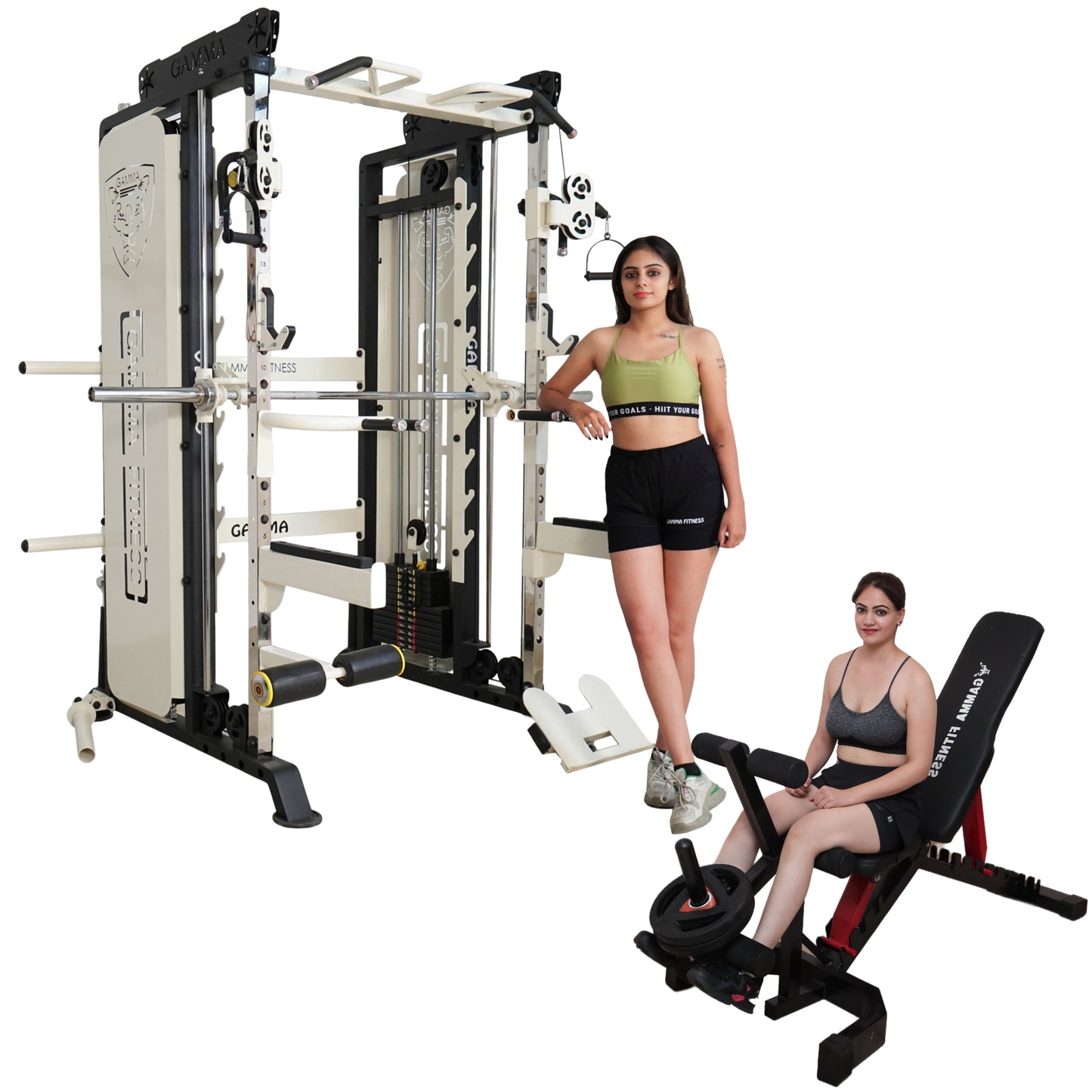 Functional Trainer with Smith Machine FTS-701 Lx with Pec Fly With Adjustable Bench Combo