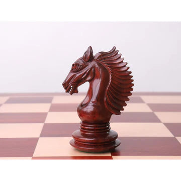 4.5" Gallant Knight Luxury Staunton Chess Set- Chess Pieces Only - Triple Weighted - Ebony Wood