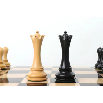 4.6" Avant Garde Luxury Staunton Chess Set - Chess Pieces Only - Bud Rosewood & Boxwood