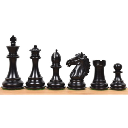 Exclusive Alban Staunton Weighted Chess Set - Chess Pieces Only - Bud Rose Wood- 4 Queens