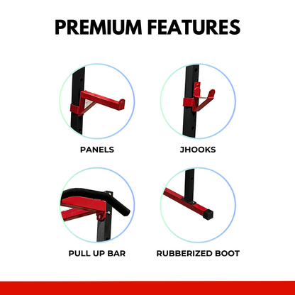Power Squat Rack PR-04 Manufactured With Laser Cutting Technology For Commercial or Home Gym Workout