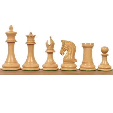 Repro 2016 Sinquefield Staunton Chess Set - Chess Pieces Only -Ebony Wood- Triple Weight