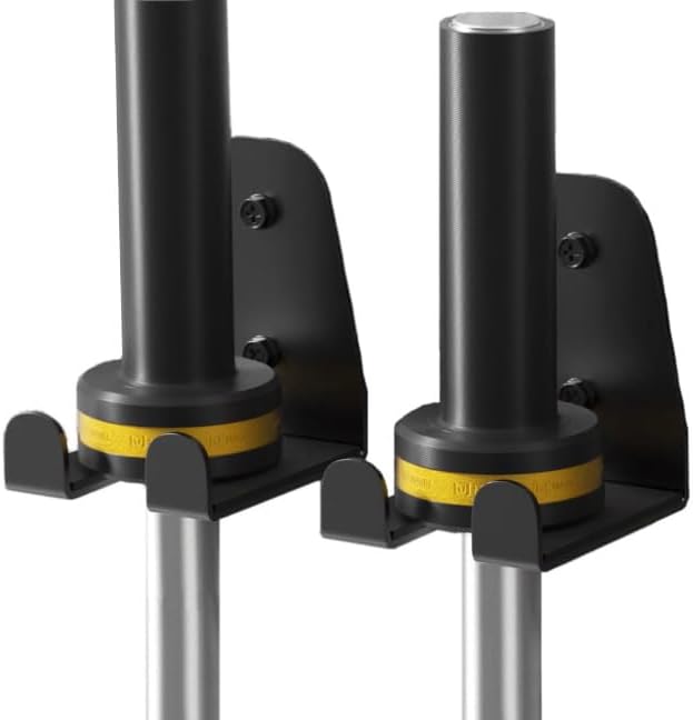 Wall Mount Barbell Holder – Heavy Duty, Space-Saving Bar Storage Rack