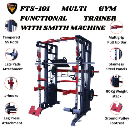 Gamma fitness FTS - 101 (MS) with Adjustable bench MB - 900