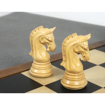 3.8" Imperial Staunton Luxury Chess Set - Chess Pieces Only - Weighted Rosewood