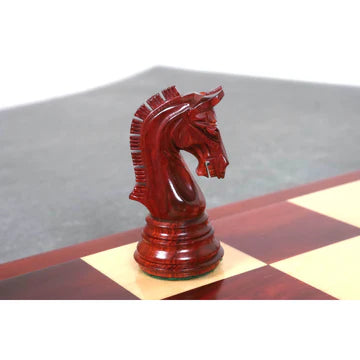 3.8" Imperial Staunton Luxury Chess Set - Chess Pieces Only - Weighted Ebony Wood  (4)