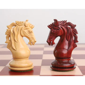 4.4" Goliath Series Luxury Staunton Chess Set - Chess Pieces Only - Bud Rosewood & Boxwood