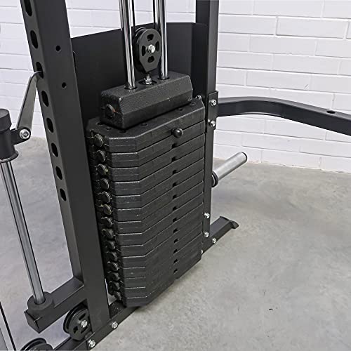 Functional Trainer with Smith Machine FTS-301 with Adjustable Bench Combo