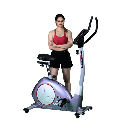 Gamma Fitness Upright Bike UB-770| For Home Gym & Commercial Gym| Magnetic Resistance| Bike For Cardio Workouts|