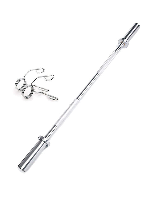 Olympic 4 Feet Straight Barbell | 4ft Straight Rod |