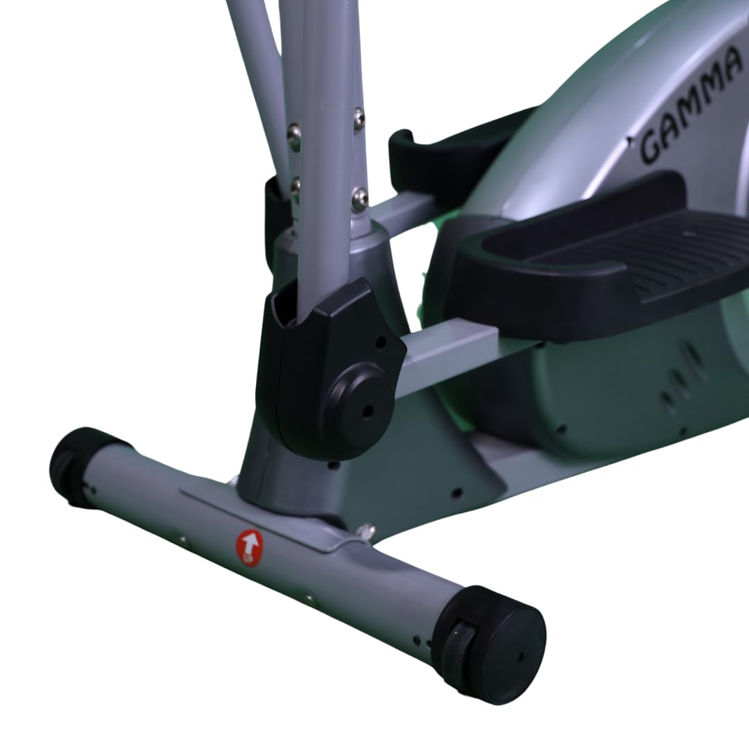 Gamma Fitness Elliptical Cross Trainer GF-560 | 8 Kg Flywheel | Designed in Germany | 120 Kg User Weight Capacity | 1 Year Warranty | Imported Product