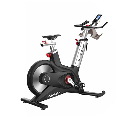 Gamma Fitness Phoenix Bike GF-1920 With Magnetic Resistance Upright Bike | 12 Kg Flywheel | 150 Kg Max User Weight | German Design For Commercial Gym or Home Gym Workout.