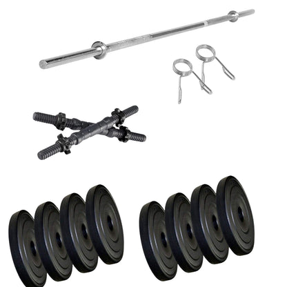 5 Feet STANDARD Rod with PVC weight plates ( Package )