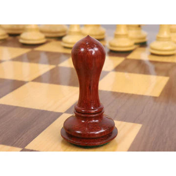 4.6" Avant Garde Luxury Staunton Chess Set - Chess Pieces Only-Ebony Wood- Triple Weight