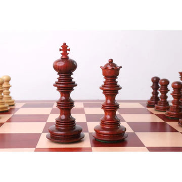 4.5" Gallant Knight Luxury Staunton Chess Set- Chess Pieces Only - Triple Weighted - Ebony Wood