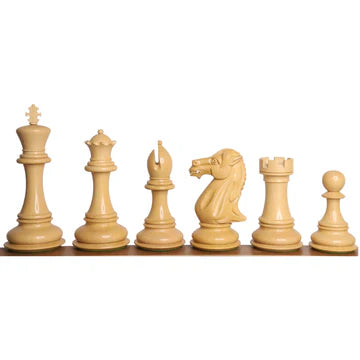 6.1" Mammoth Luxury Staunton Chess Set - Chess Pieces Only - Bud Rosewood -Triple Weight