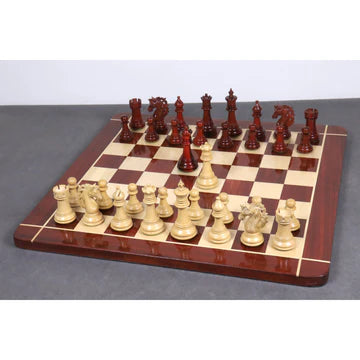 4.6" Spartacus Luxury Staunton Chess Set - Chess Pieces Only- Ebony Wood - Triple Weight