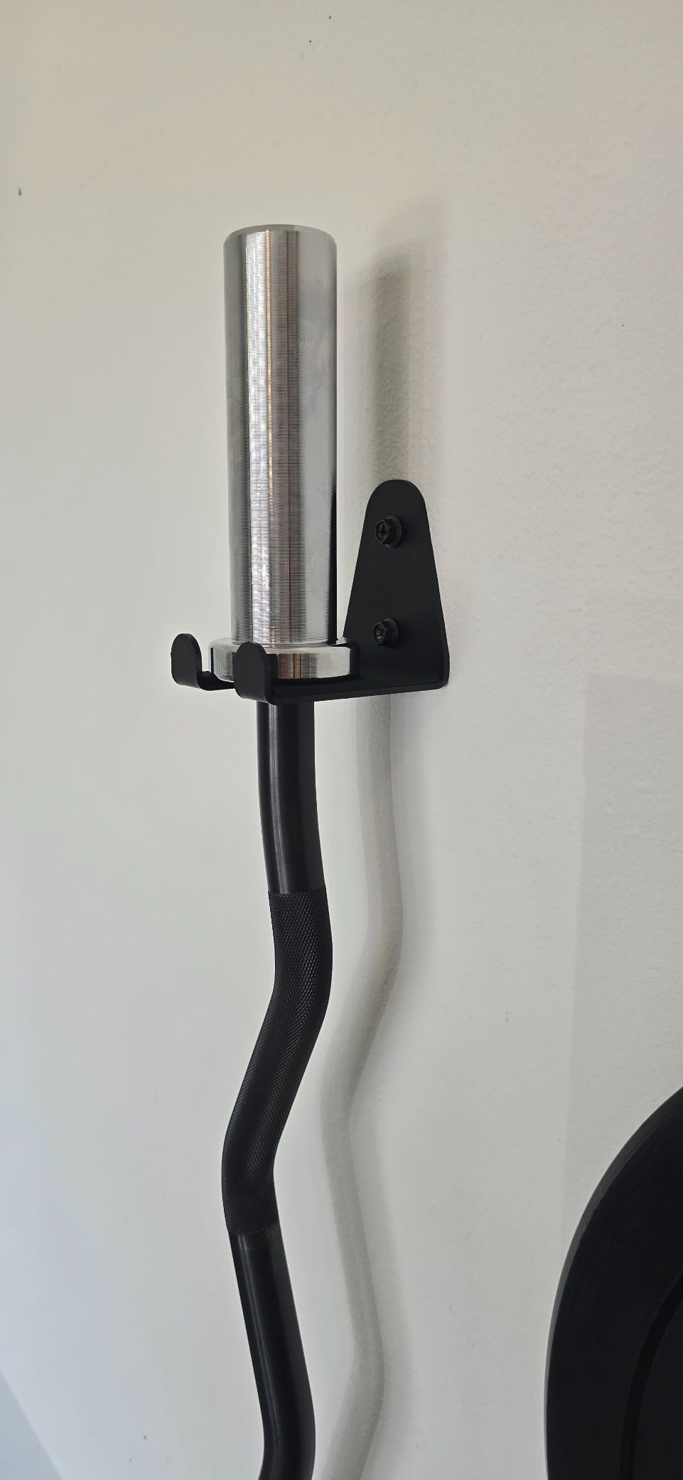 Wall Mount Barbell Holder – Heavy Duty, Space-Saving Bar Storage Rack