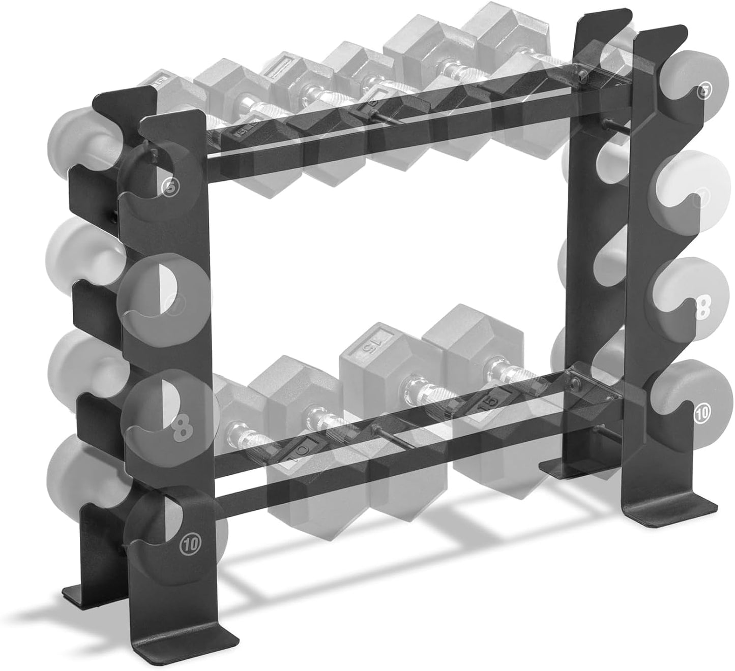 Weight Storage Organizer Racks for Dumbbells, Kettlebells, Weight Plates