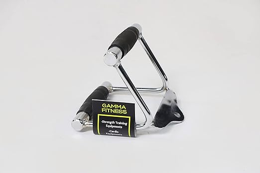 Gamma Fitness Imported Rowing Handle | Ground Pulley Handle Attachment for Commercial Gym and Home Gym GH-05