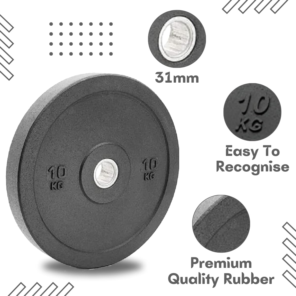 PVC Dumbbells Package