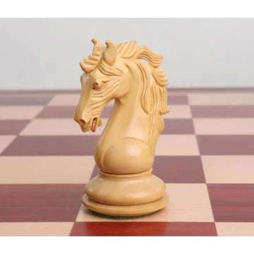 4.4" Goliath Series Luxury Staunton Chess Set - Chess Pieces Only - Bud Rosewood & Boxwood