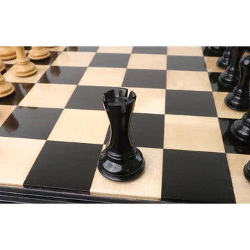 4.6" Avant Garde Luxury Staunton Chess Set - Chess Pieces Only - Bud Rosewood & Boxwood