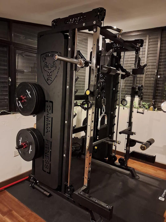 Functional Trainer with Smith Machine FTS-701 Luxury with Adjustable Bench ( Combo)