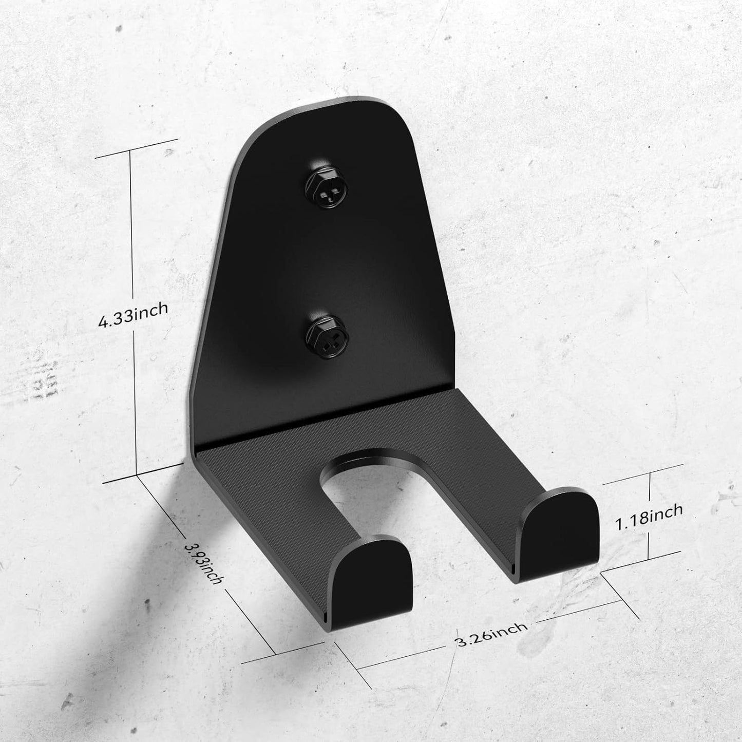 Wall Mount Barbell Holder – Heavy Duty, Space-Saving Bar Storage Rack