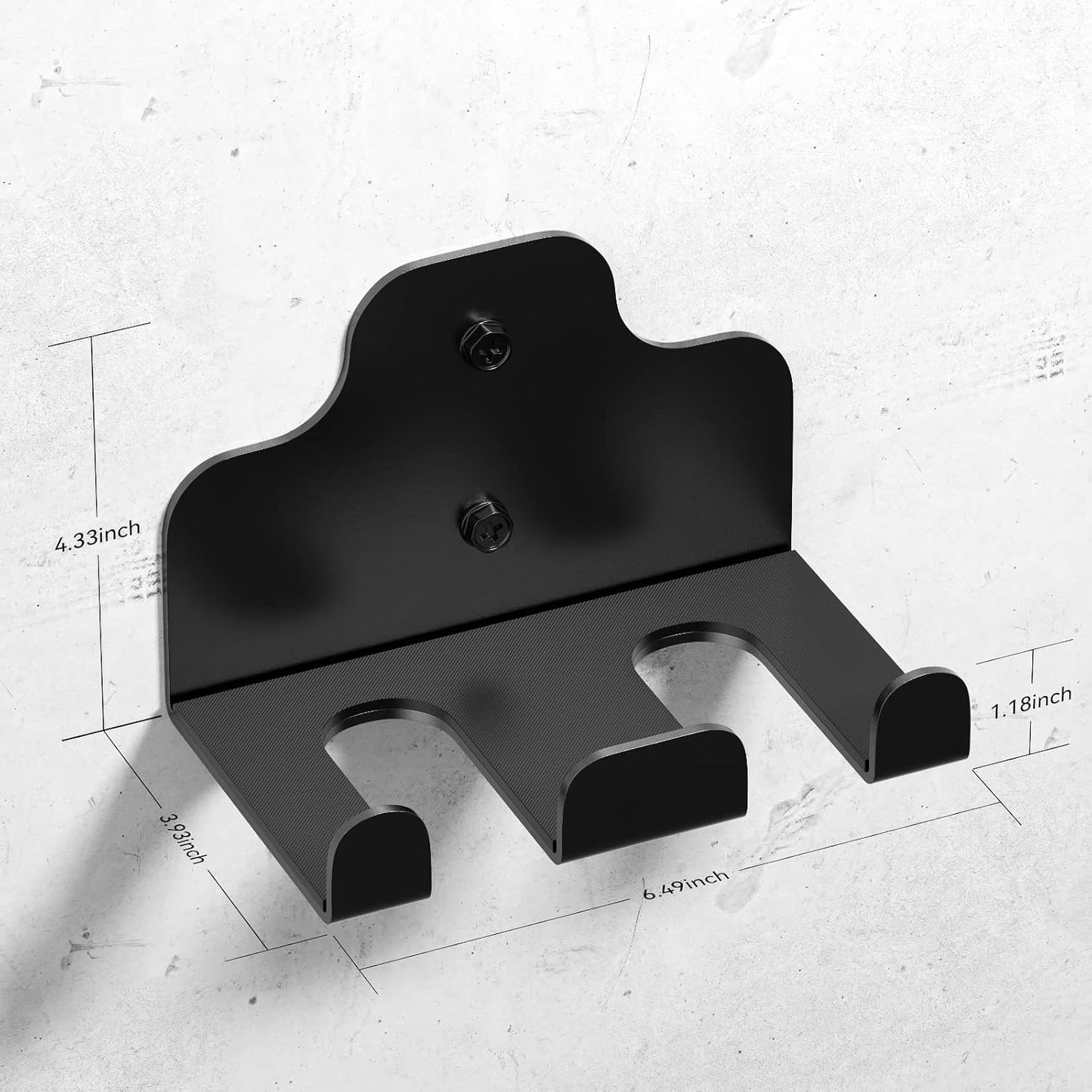 Wall Mount Barbell Holder – Heavy Duty, Space-Saving Bar Storage Rack