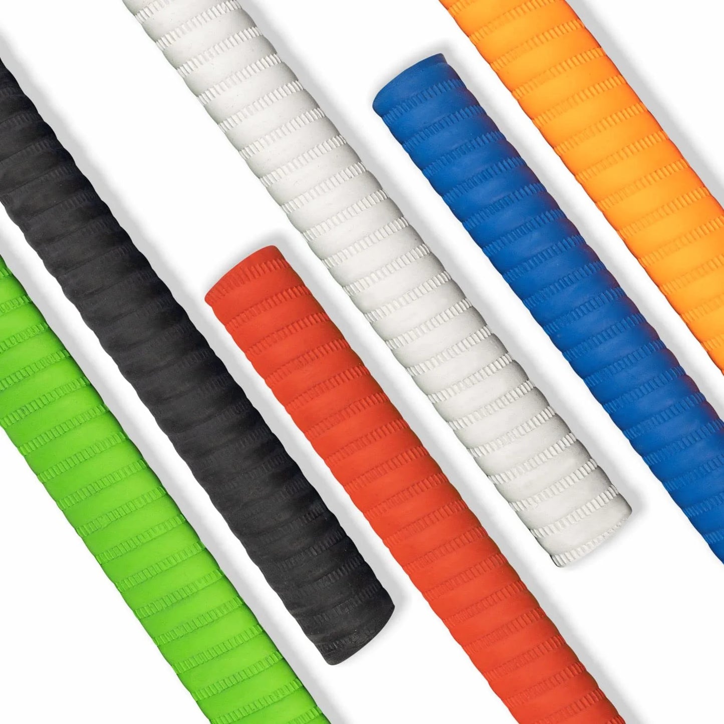 Colored Coil Cricket Bat Rubber Grip (Pack of 6)