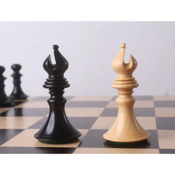 4.3" Aristocrat Series Luxury Staunton Chess Set- Chess Pieces Only - Ebony Wood & Boxwood