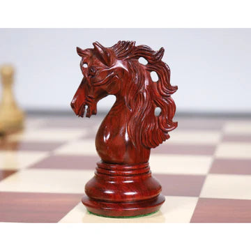 4.6" Spartacus Luxury Staunton Chess Set - Chess Pieces Only- Ebony Wood - Triple Weight