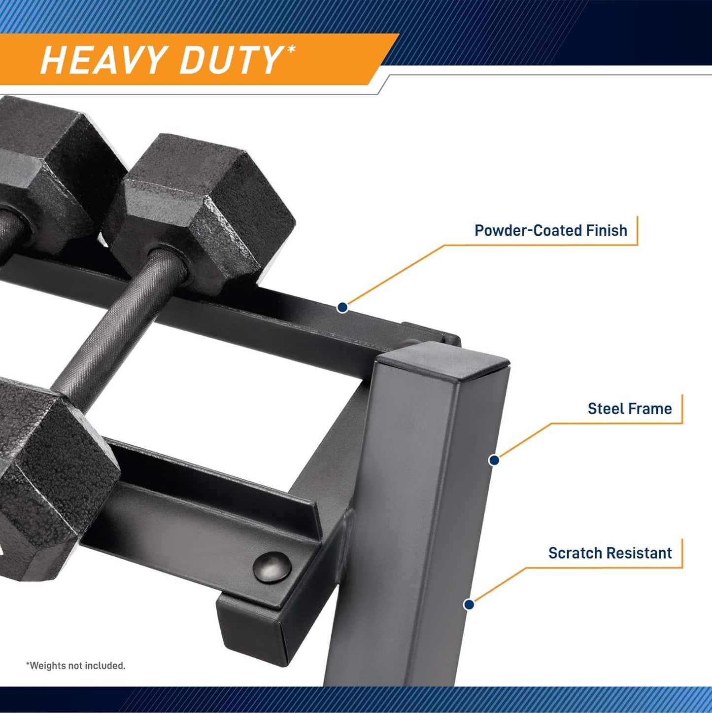 Weight Storage Organizer Racks for Dumbbells, Kettlebells, Weight Plates