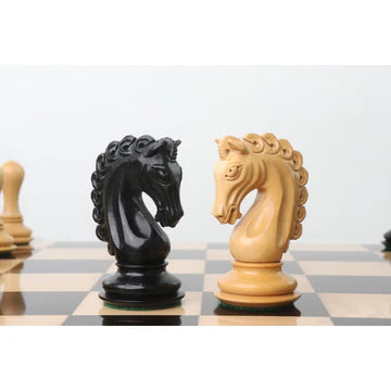 4.6" Avant Garde Luxury Staunton Chess Set - Chess Pieces Only - Bud Rosewood & Boxwood