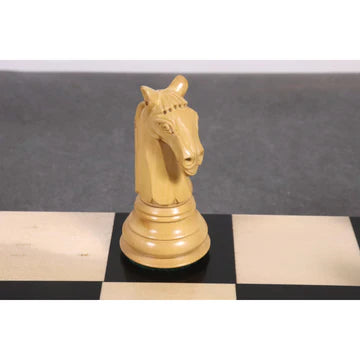 4.6" Rare Columbian Triple Weighted Luxury Chess Set - Chess Pieces Only - Bud Rosewood