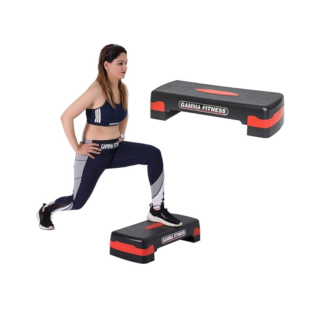 Gamma Fitness Aerobic Step Board | Imported Stepper ASB-011 (Medium : 68 x 28.5cm) | For Home Gym or Commercial Gym