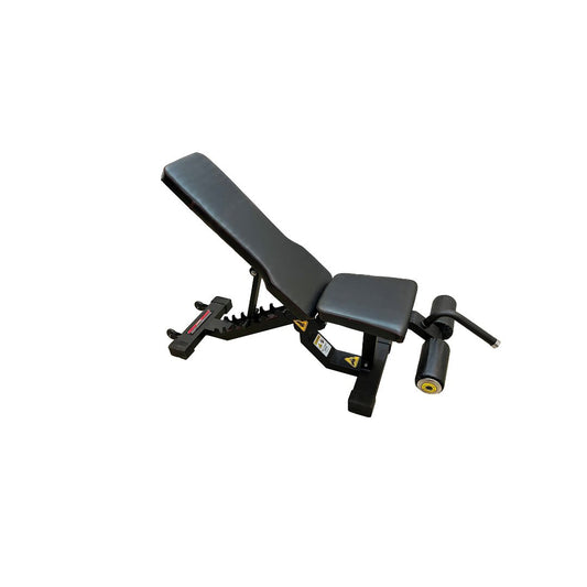 Gamma Fitness Heavy Duty Multi Adjustable Gym Bench Commercial | Ergonomically Designed With Shafting Mechanism | MB-500