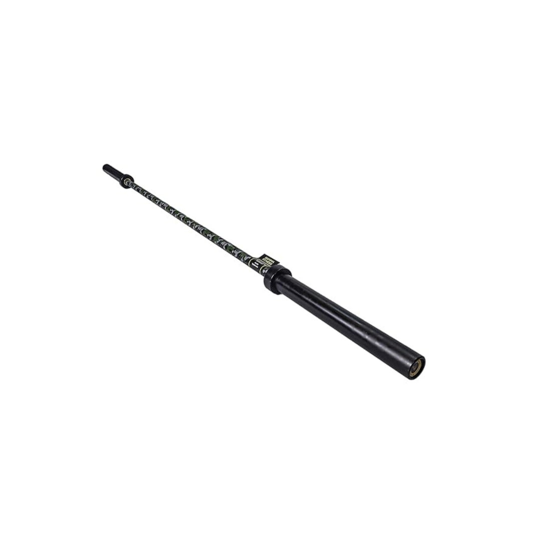 GAMMA FITNESS 7 FEET IMPORTED COMMANDO BAR/MILITARY BARBELL FOR PROFESSIONAL POWERLIFTING/HARDCORE GYM | WITH IMPORTED GERMAN MADE BEARINGS & BRASS BUSH | 20KG