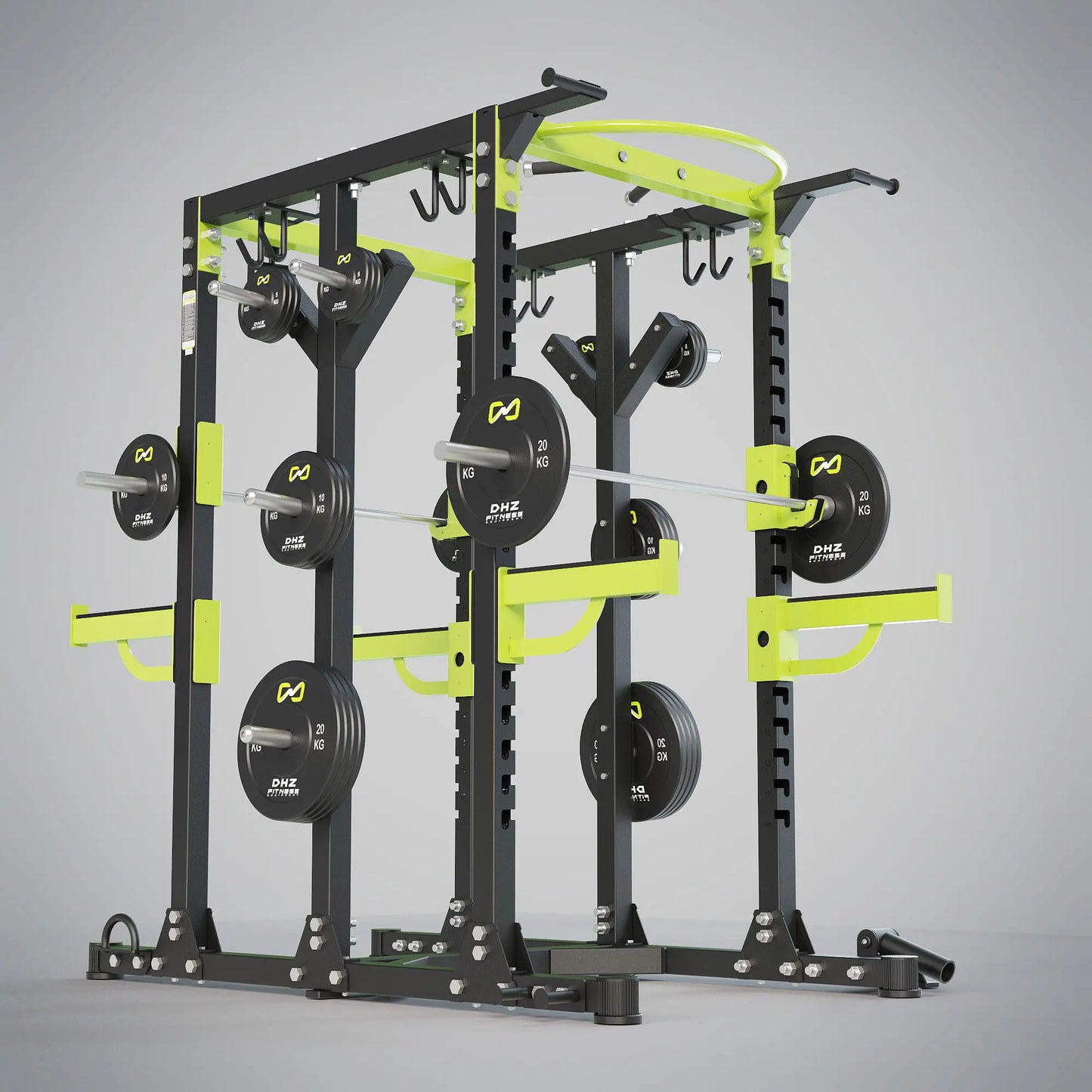 Gamma Fitness Commercial Dual Half Power Rack CPR-50 For Commercial Gym Setup