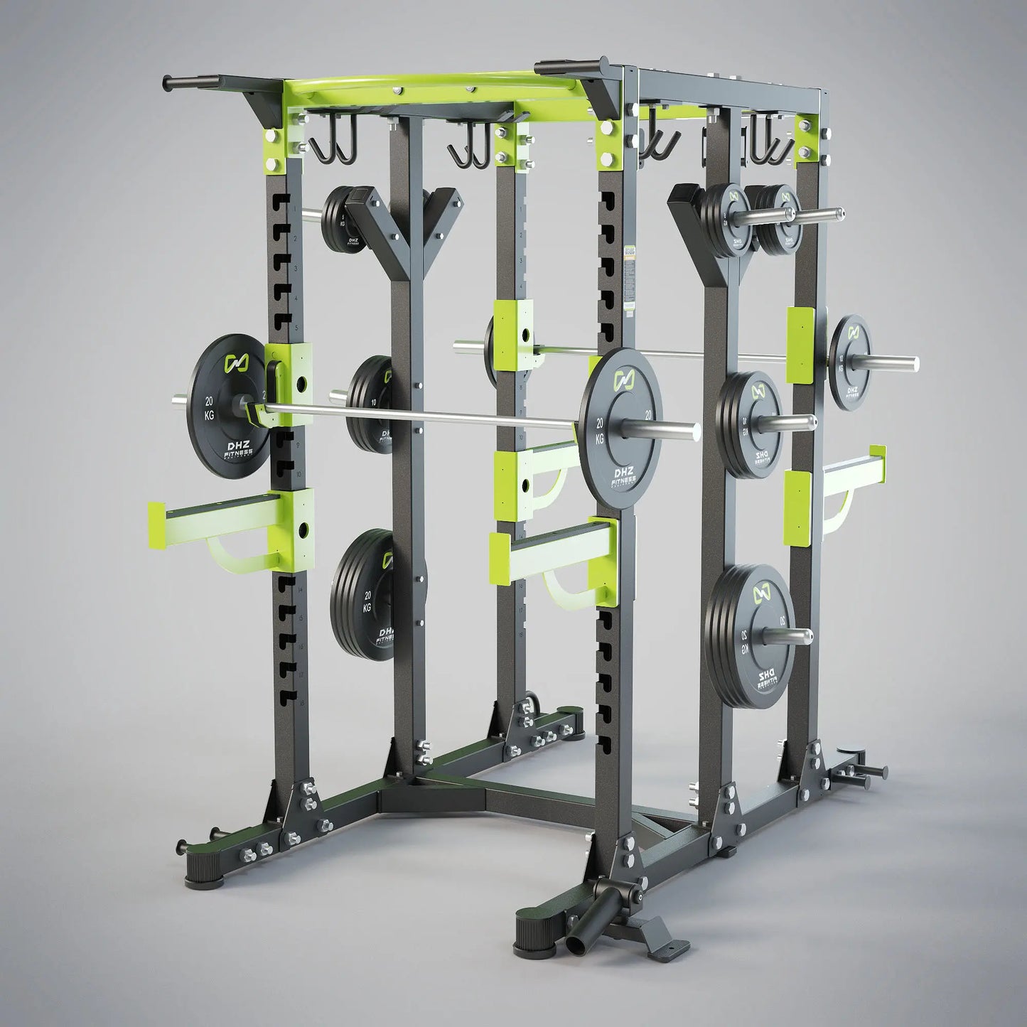 Gamma Fitness Commercial Dual Half Power Rack CPR-50 For Commercial Gym Setup