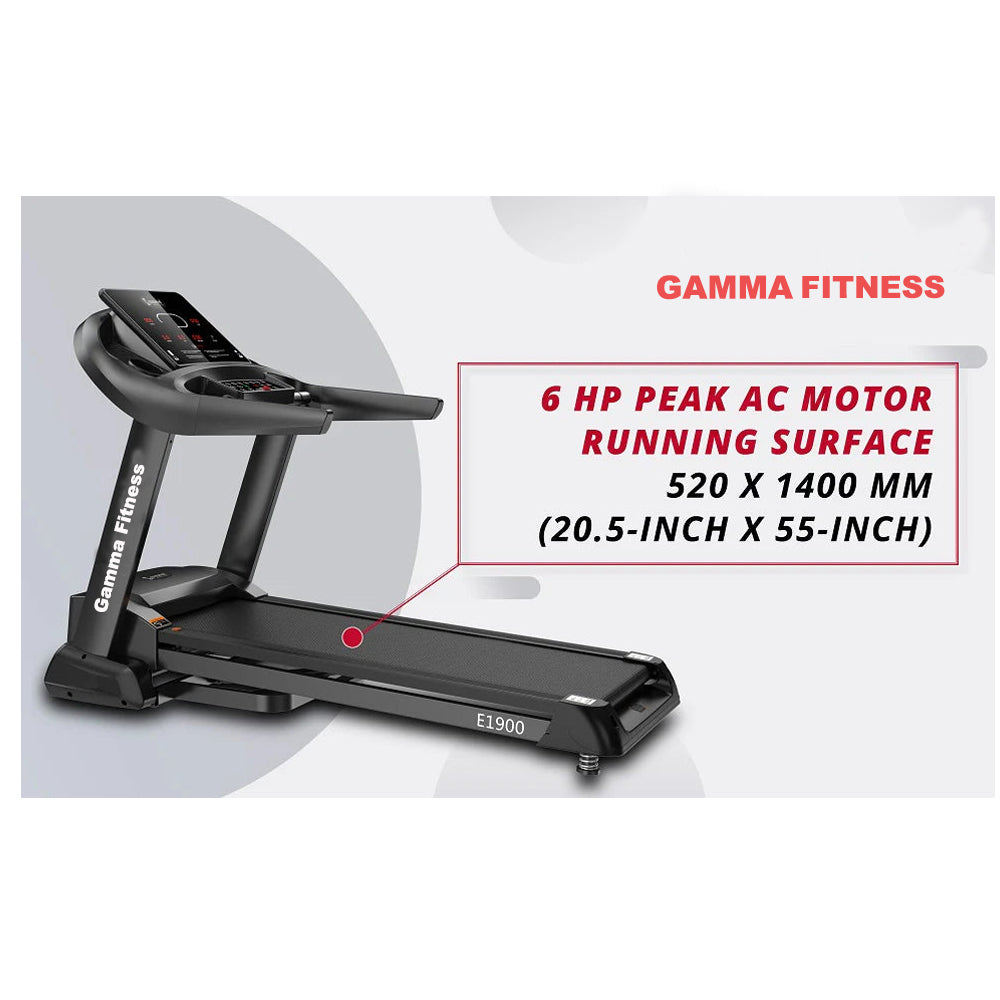 Commercial Motorised Treadmill E1900 For home/office/club use