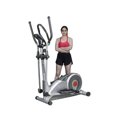 Gamma Fitness Ellptical Trainer ET- 670 | for Home Gym | 8 Levels Magnetic Resistance | Elliptical Cross Trainer with LCD Display |