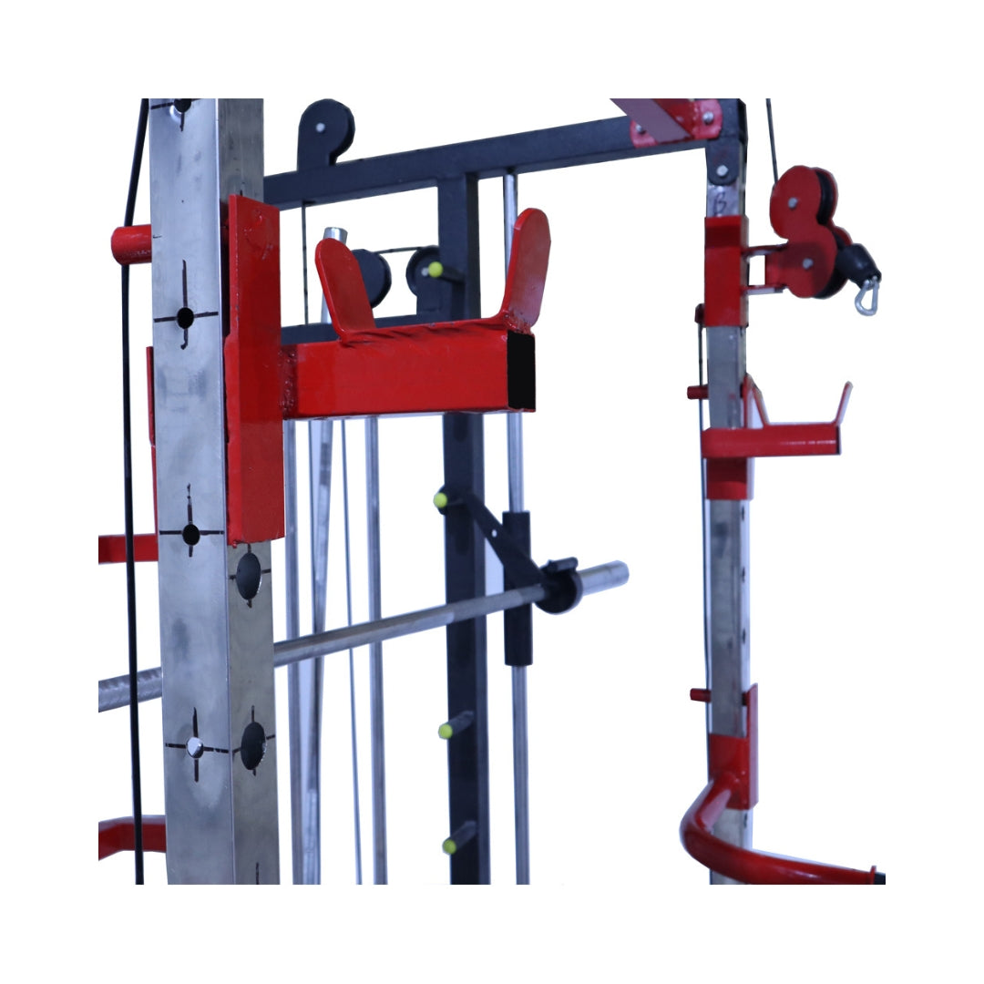 Gamma Fitness Functional Trainer with Smith Machine & Power Squat Rack FTS-786 For Commercial or Home Gym Setup 