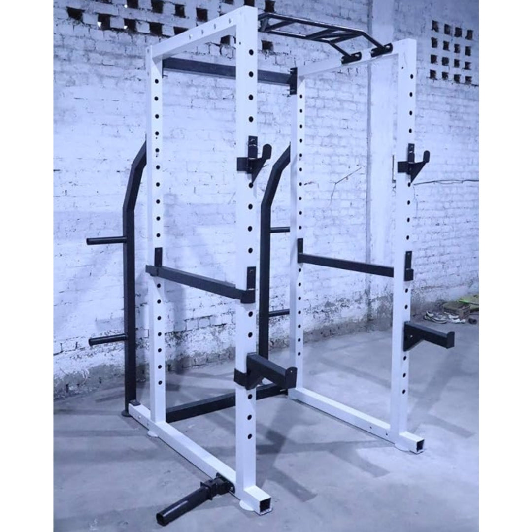 Gamma Fitness Power Squat Rack PR-32 Manufactured in 3 x 3 inches ISI Grade Frame for Heavy Workout