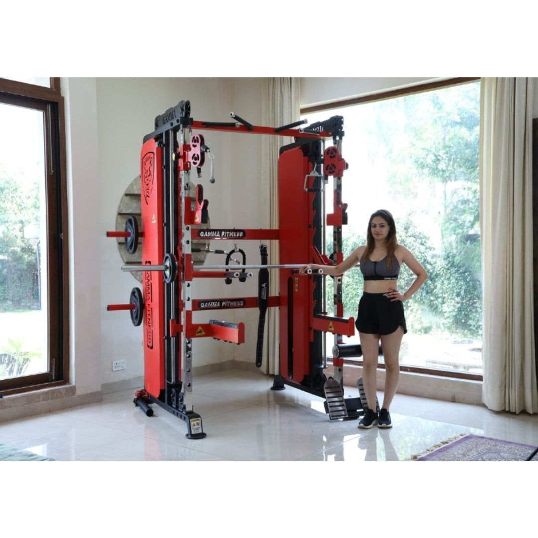 Functional Trainer With Smith Machine FTS-999 Luxury For Commercial or Home Gym Workout