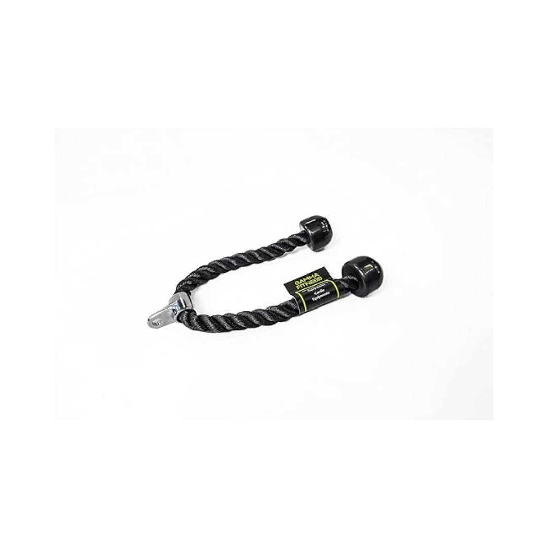 Gamma Fitness Imported Tricep Rope | Gym Cable Attachment | for Commercial Gym and Home Gym