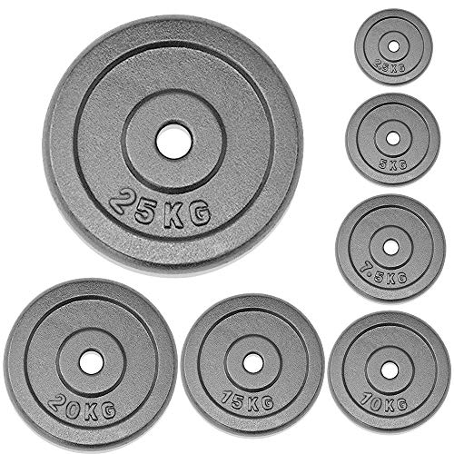 Cast Iron Weight Plate Package (Hole Dia 28mm)